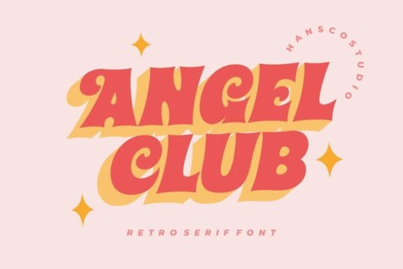 Angel Club: A Retro Serif Font That Elevates Handmade Branding