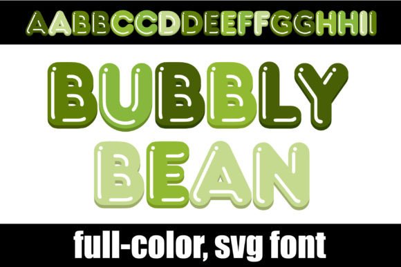 Bubbly Bean: A Festive Font for Playful Brand Identities