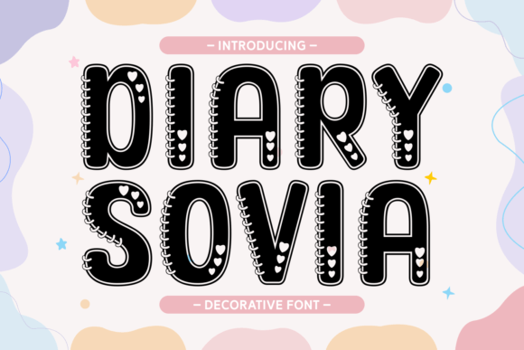 Diary Sovia: A Decorative Font That Elevates Handmade Design Projects