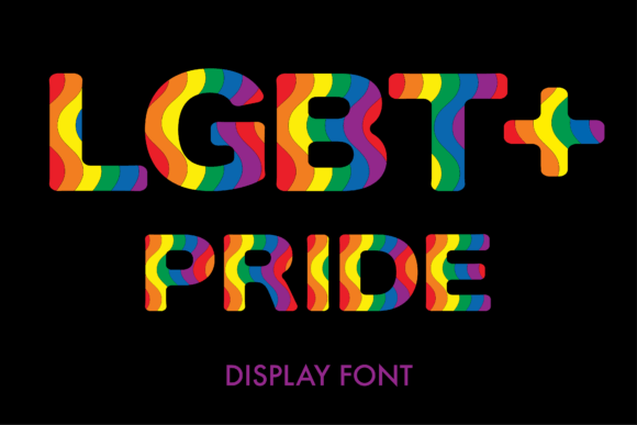 Lgbt Rainbow: A Vibrant Color Font for Modern Design