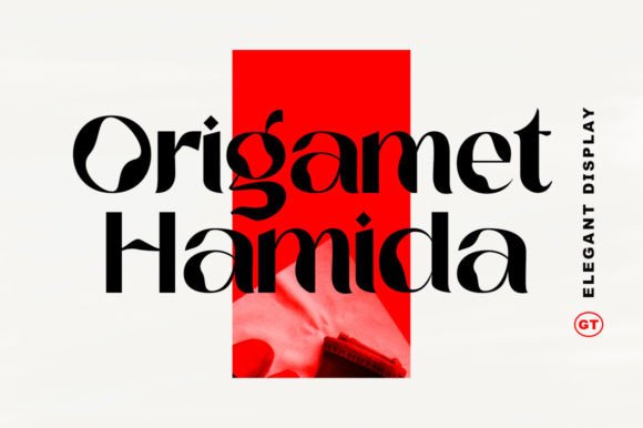 Origamet Hamida: Bold Serif Font for Scroll-Stopping Digital Campaigns