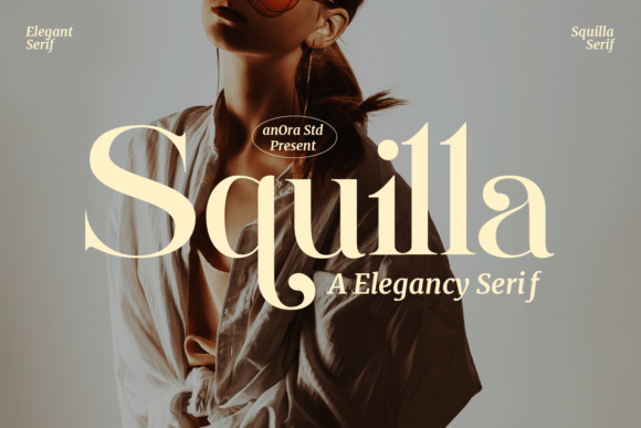 Squilla: A Timeless Serif Font for Elegant Editorial Design