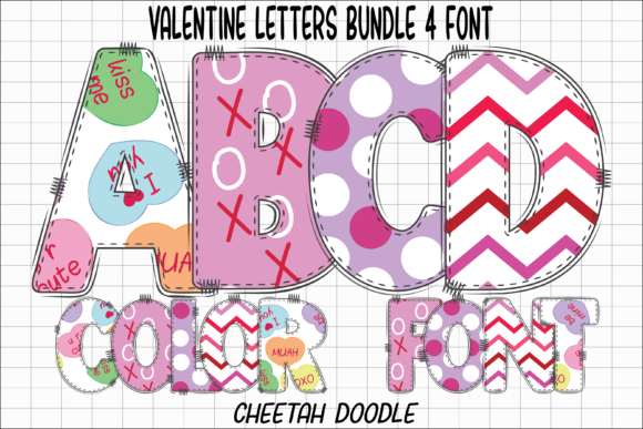Valentine Letters: A Romantic Script Font for Crafters and Makers